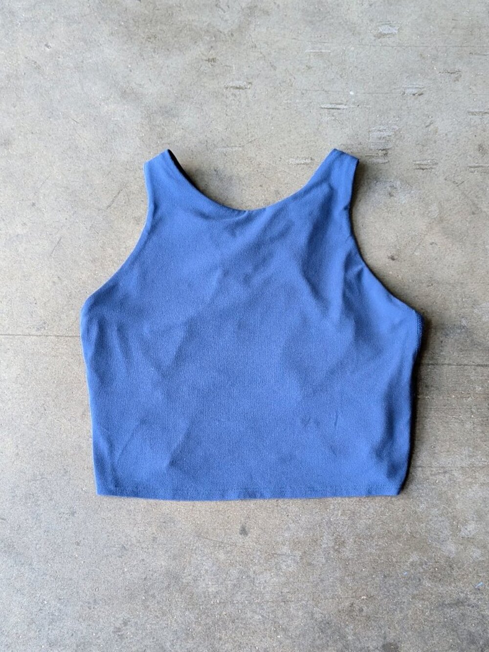 Athleta Conscious Crop Powervita Poseidon Blue small